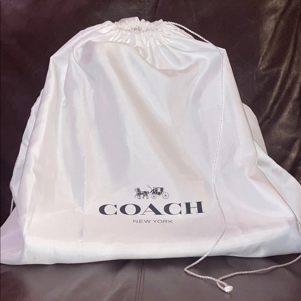 2017 Coach Charlie Carryall handbag Tote with Dust Bag
Polished Pebble Leather - Picture 3 of 6